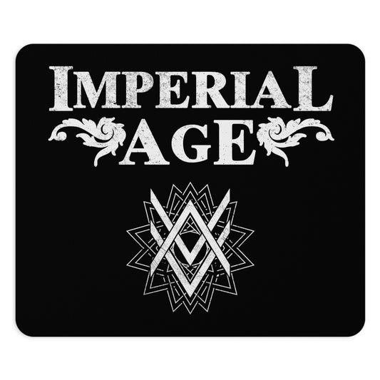 SUMMER COLLECTION - Mouse Pad Black (White Print)