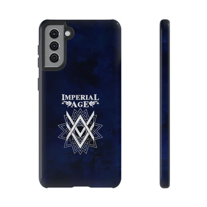 SUMMER COLLECTION - Tough Samsung Galaxy Case Navy (White Print)