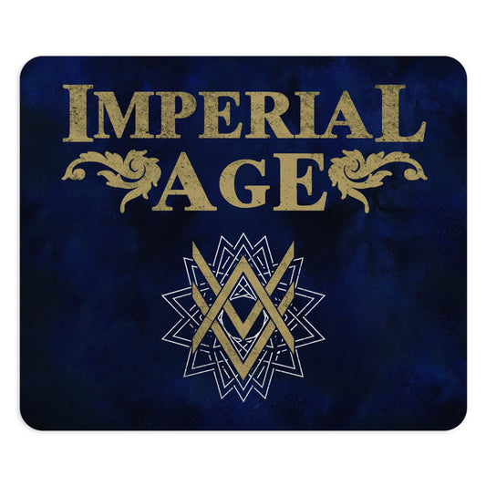 SUMMER COLLECTION - Mouse Pad Navy (Gold-White Print)