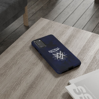 SUMMER COLLECTION - Tough Samsung Galaxy Case Navy (White Print)