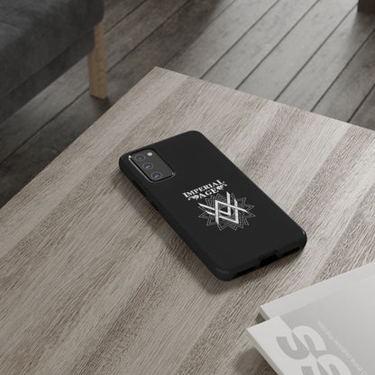 SUMMER COLLECTION - Tough Samsung Galaxy Case Black (White Print)