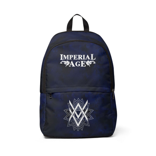 SUMMER COLLECTION - Back Pack Navy (White Print)