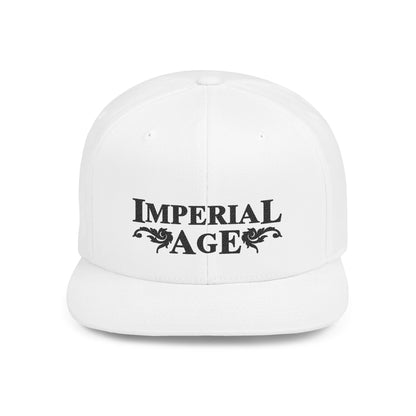 SUMMER COLLECTION - Snapback White (Black Print)