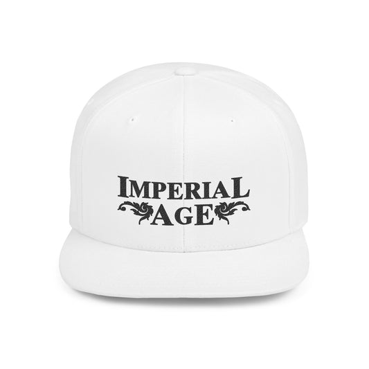 SUMMER COLLECTION - Snapback White (Black Print)