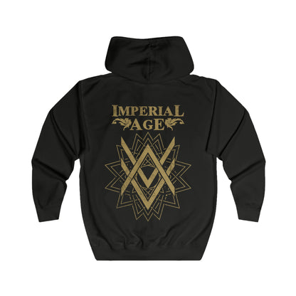 SUMMER COLLECTION - Zip Hoodie (Gold Print)