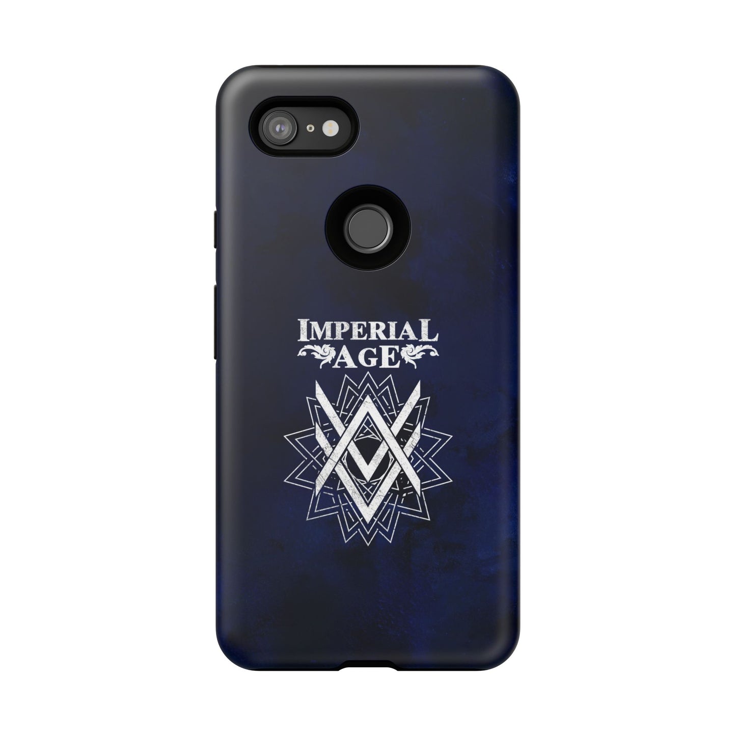 SUMMER COLLECTION - Tough Google Pixel Case Navy (White Print)