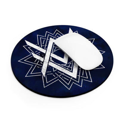 SUMMER COLLECTION - Mouse Pad Navy (White Print)