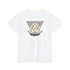 SUMMER COLLECTION - T-Shirt (Gold- White/Black Print)