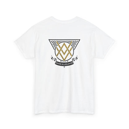 SUMMER COLLECTION - T-Shirt (Gold- White/Black Print)