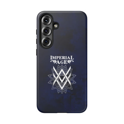 SUMMER COLLECTION - Tough Samsung Galaxy Case Navy (White Print)