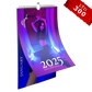 Jane's Colour Calendar 2025 (12-page A3 wall calendar, signed)