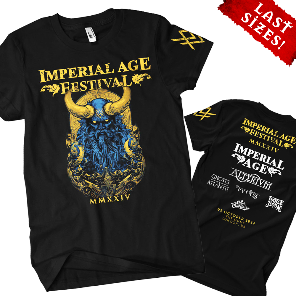 IMPERIAL AGE FESTIVAL T-SHIRT (LAST SIZES!)