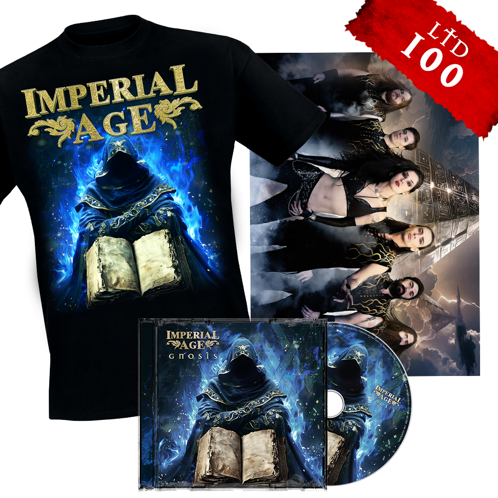 GNOSIS BUNDLE 2: SIGNED CD + TSHIRT + SIGNED POSTER (LTD 100)