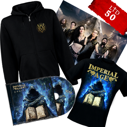 GNOSIS BUNDLE 1: SIGNED CD + ZIPPER + TSHIRT + SIGNED POSTER (LTD 50)