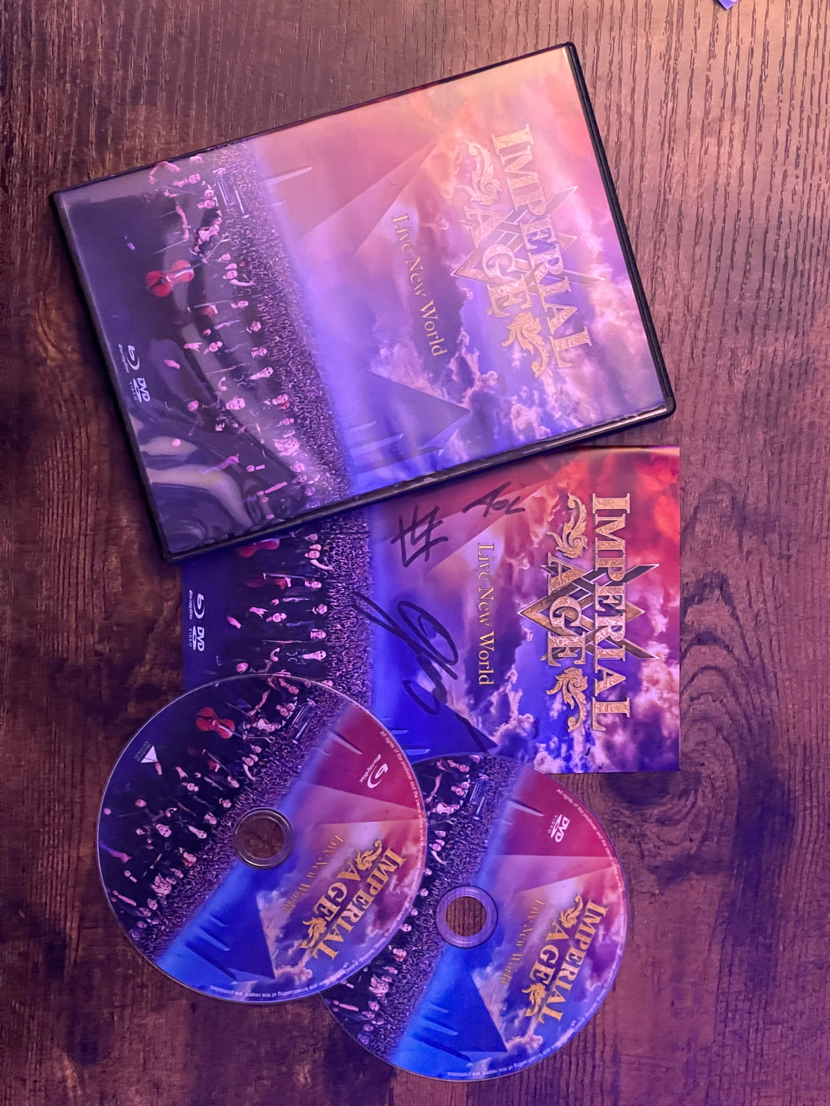 Live New World BluRay & DVD