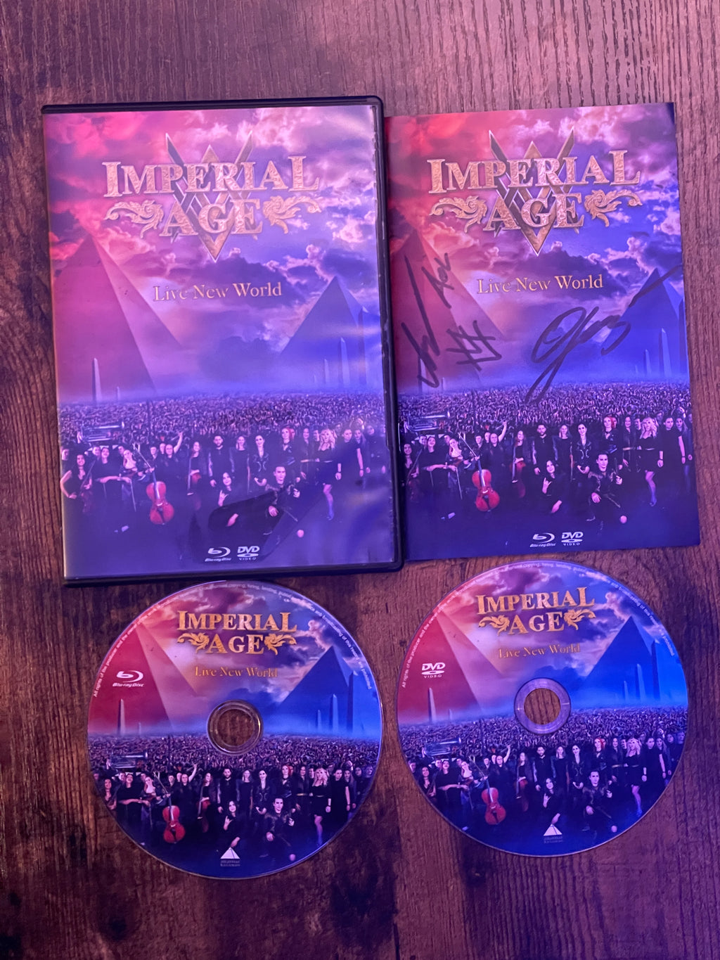 Live New World BluRay & DVD