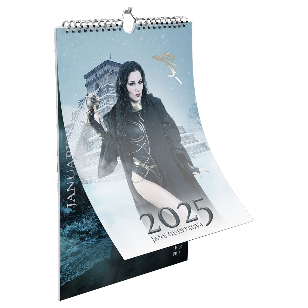 Jane's Magic Calendar 2025 (12-page A3 wall calendar, signed)
