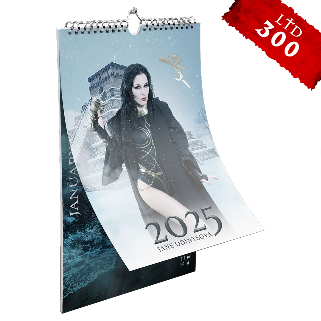 Jane's Magic Calendar 2025 (12-page A3 wall calendar, signed)