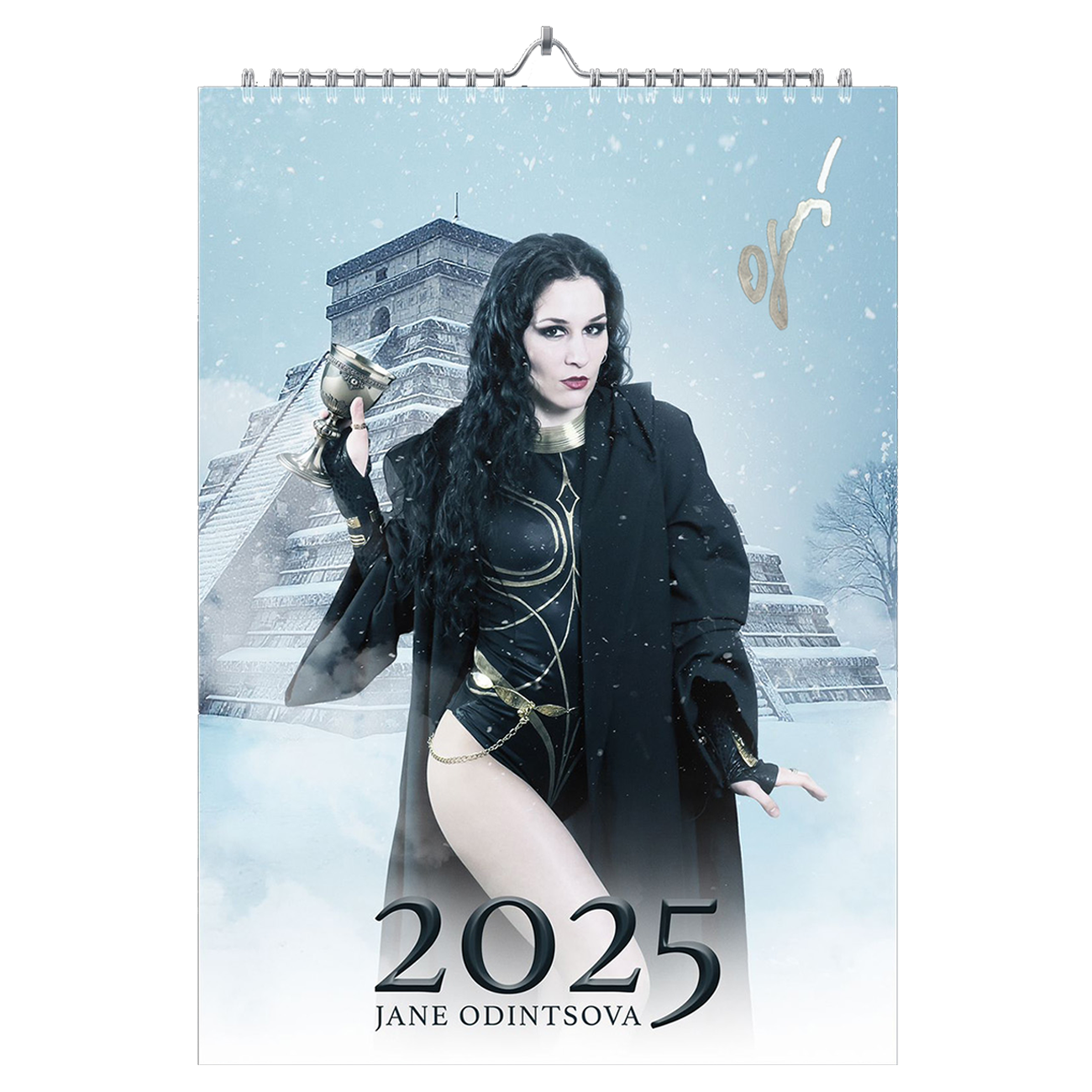 Jane's Magic Calendar 2025 (12-page A3 wall calendar, signed)