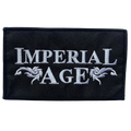 Embroidered Patch (white, merrowed)