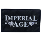 Embroidered Patch (white, merrowed)