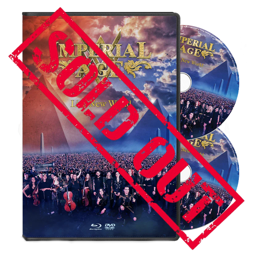 Live New World Signed BluRay & DVD